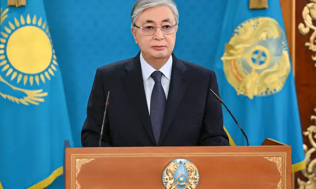 President of Kazakhstan Kassym-Jomart Tokayev (photo credit: Kazakh President Press Service Handout / EPA)