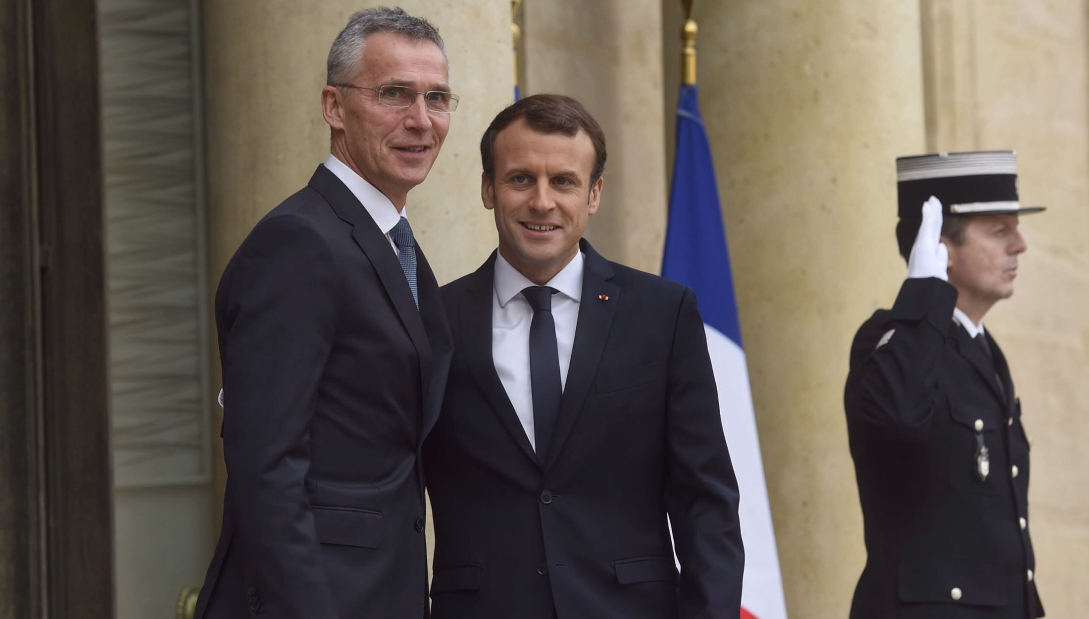 President Emmanuel Macron of France (photo credit: NATO North Atlantic Treaty Organization/flickr)