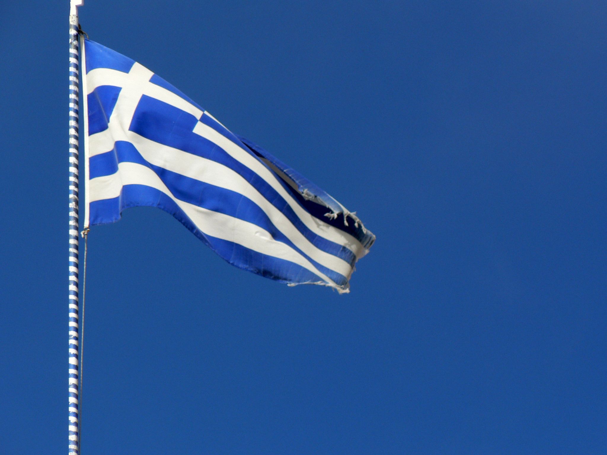 Greek flag (Photo credit: wimbledonian /Flickr)
