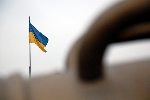Ukrainian flag (Photo credit: flickr)