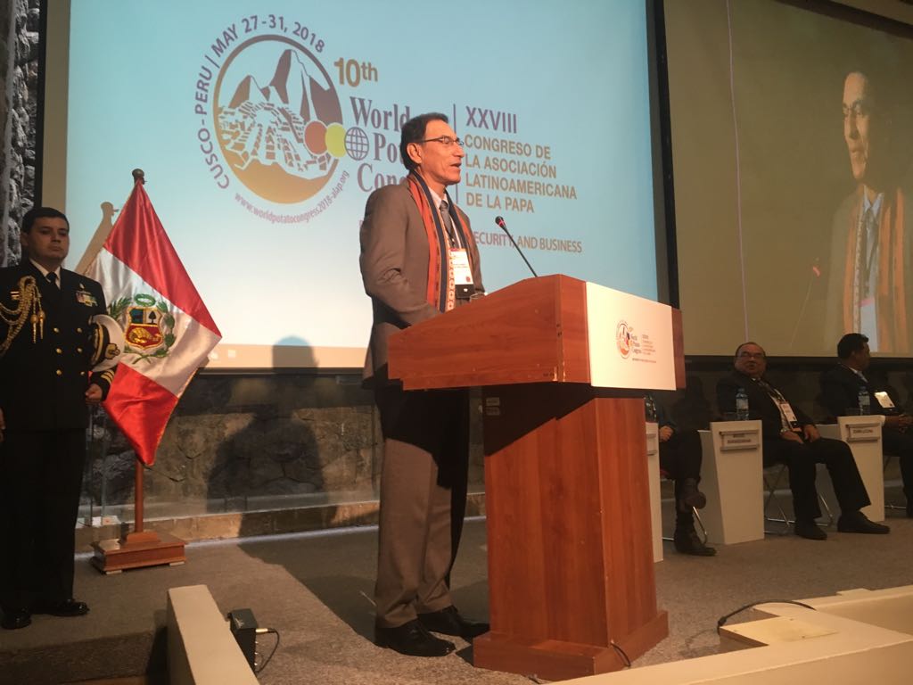President Martin Vizcarra of Peru (photo credit: International Potato Center CIP/flickr)