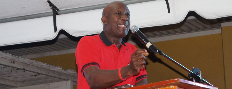 Opposition Leader Dr Keith Rowley