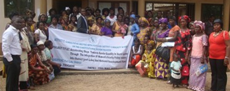 Sierra Leone women engaged in constitutional review process