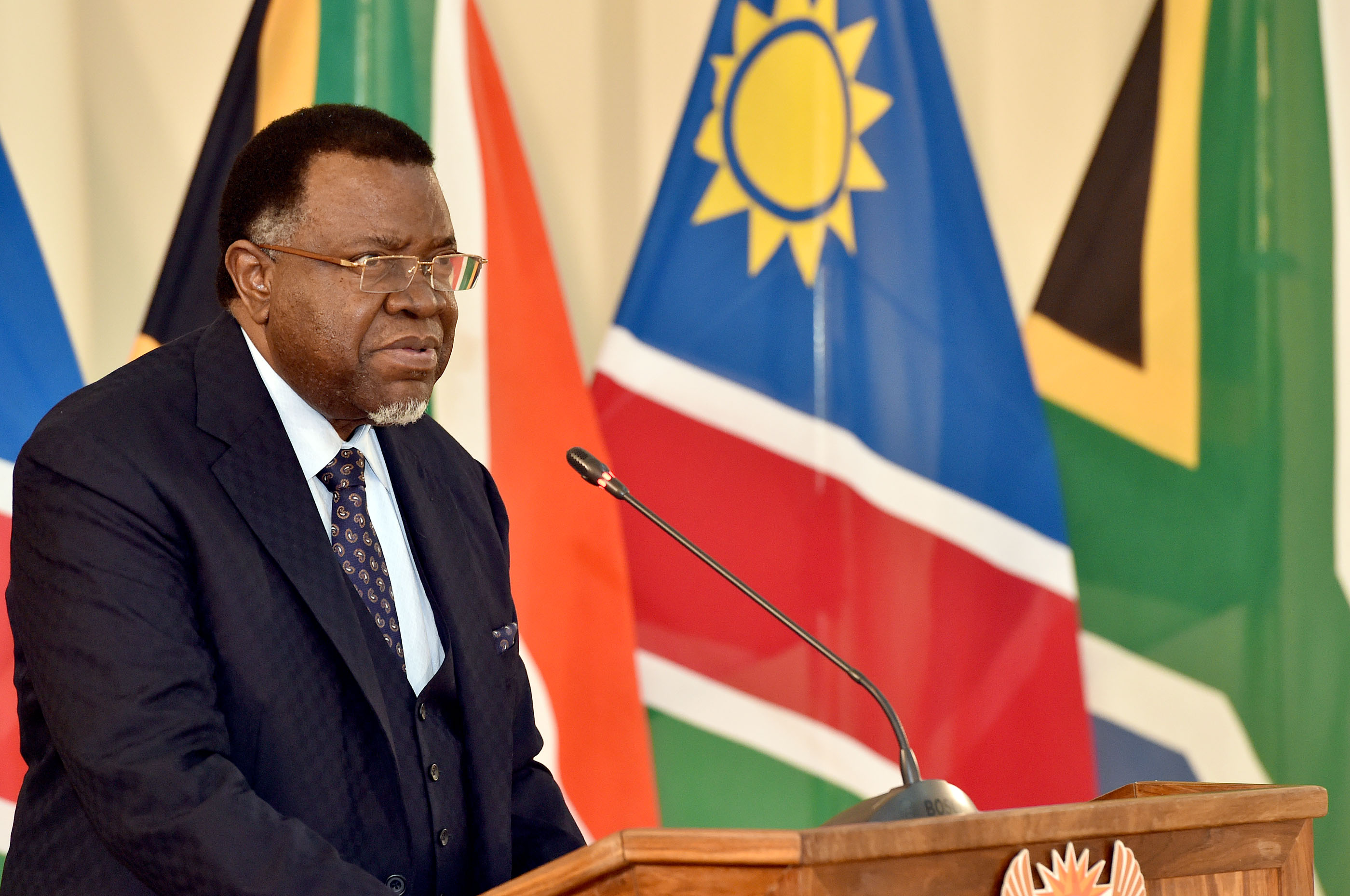 President Hage Geingob of Namibia (GovernmentZA/flickr)