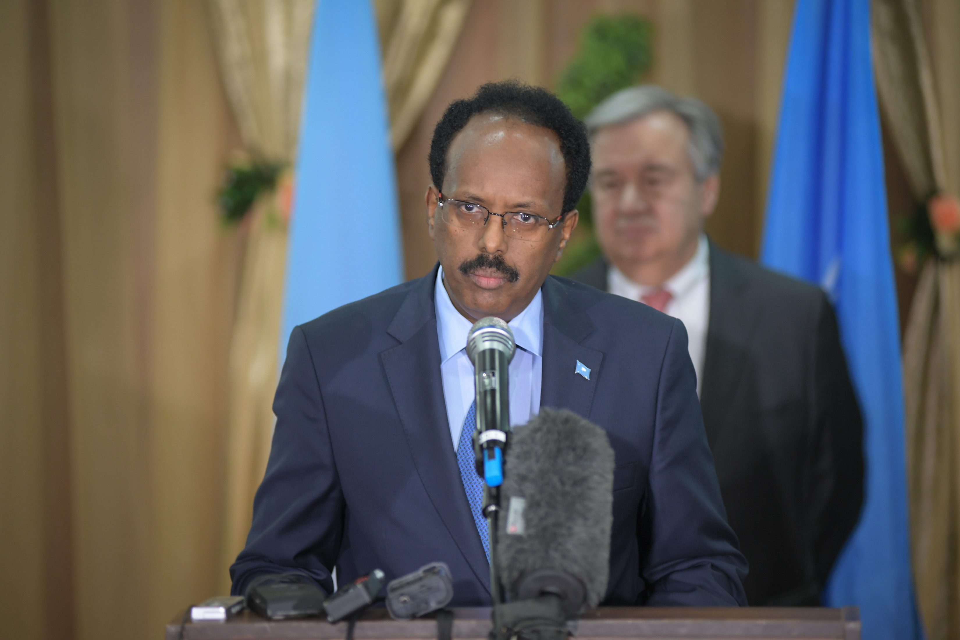 President Mohamed Abdullahi Farmaajo of Somalia (photo credit: UNSOM Somalia/flickr)