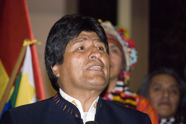 Evo Morales (Photo credit: Flickr)