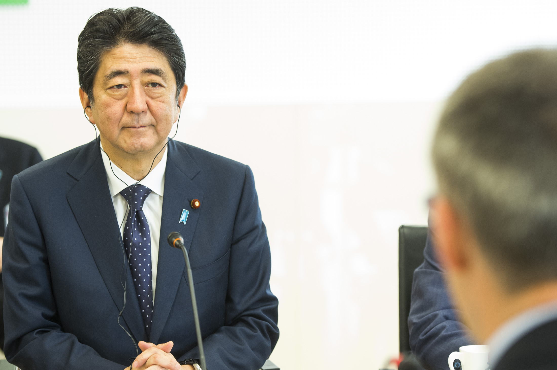 Japanese Prime Minister Shinzo Abe (photo credit: NATO North Atlantic Treaty Organization/flickr)