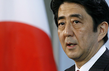Japan's Prime Minister Shinzo Abe (Photo credit: Arnd Wiegmann / Reuters)