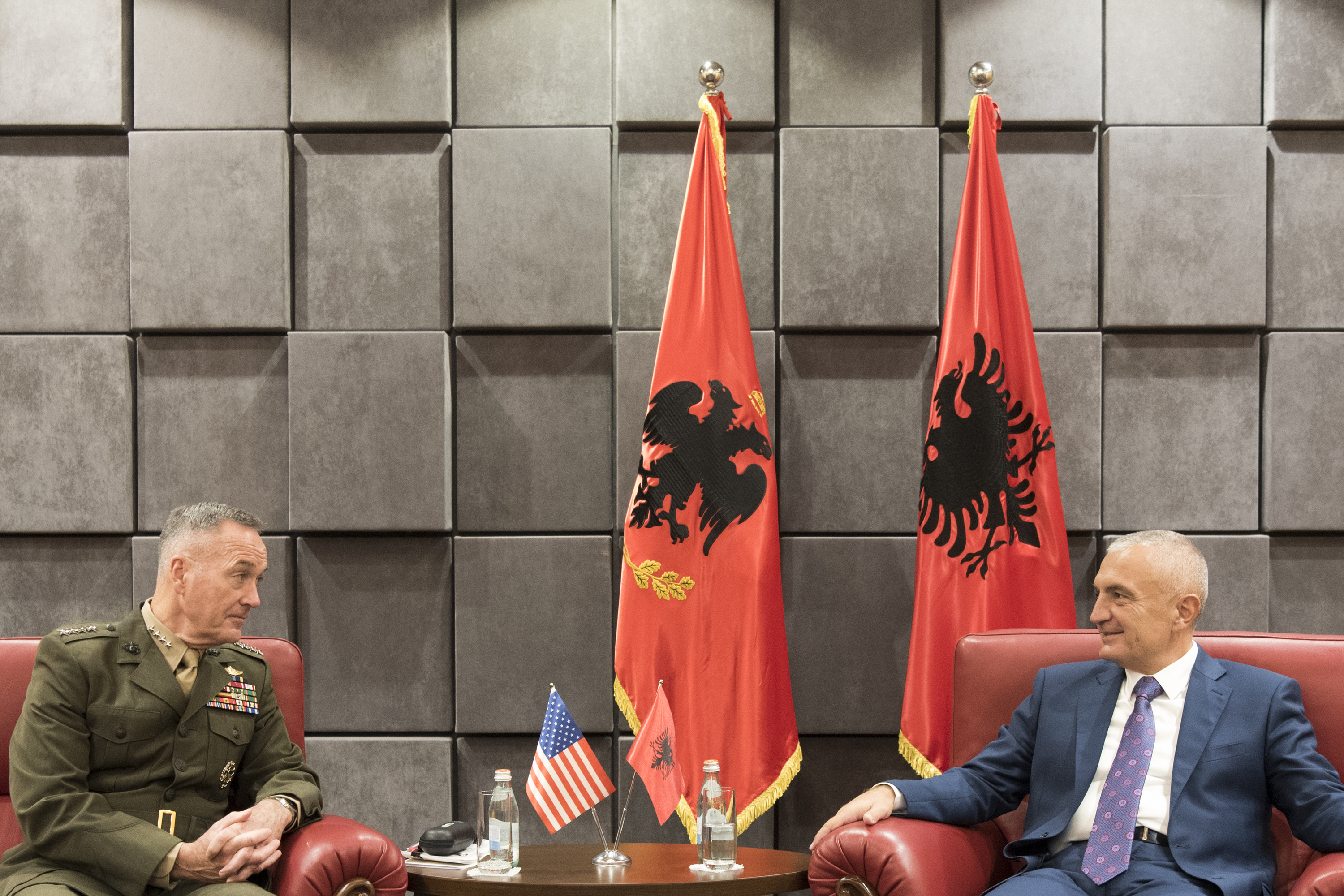 President Ilir Meta of Albania (photo credit: Chairman of the Joint Chiefs of Staff/flickr)