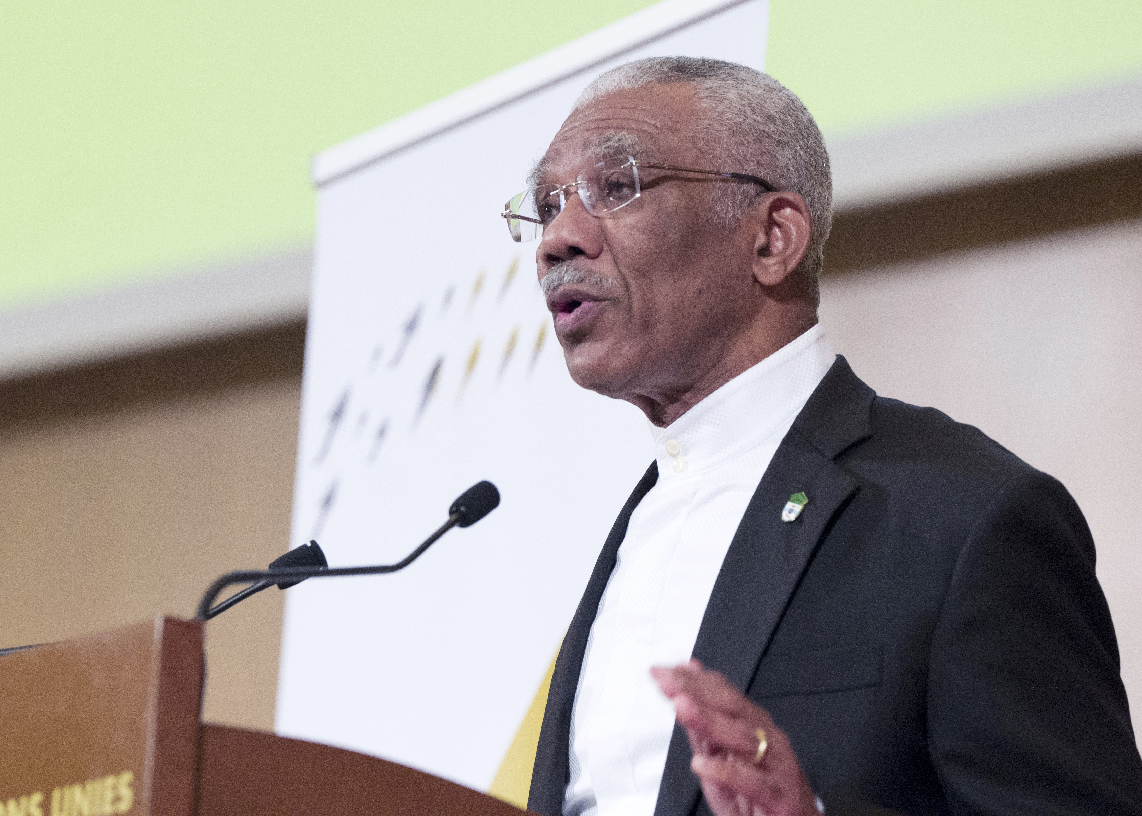 President David Granger of Guyana (photo credit: UN Geneva/flickr)