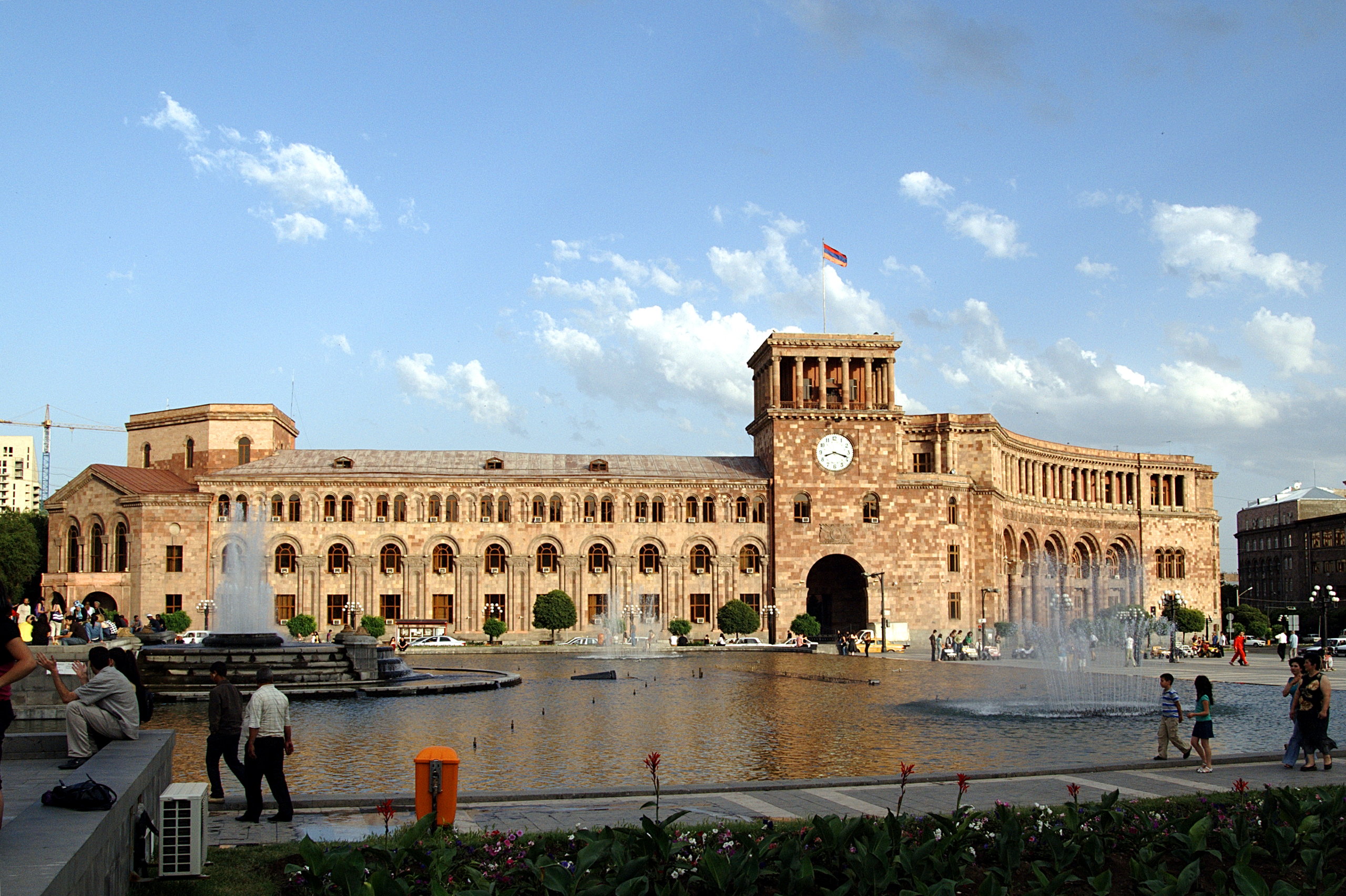 Republic Square, Yerevan (photo credit: ogannes/flickr)