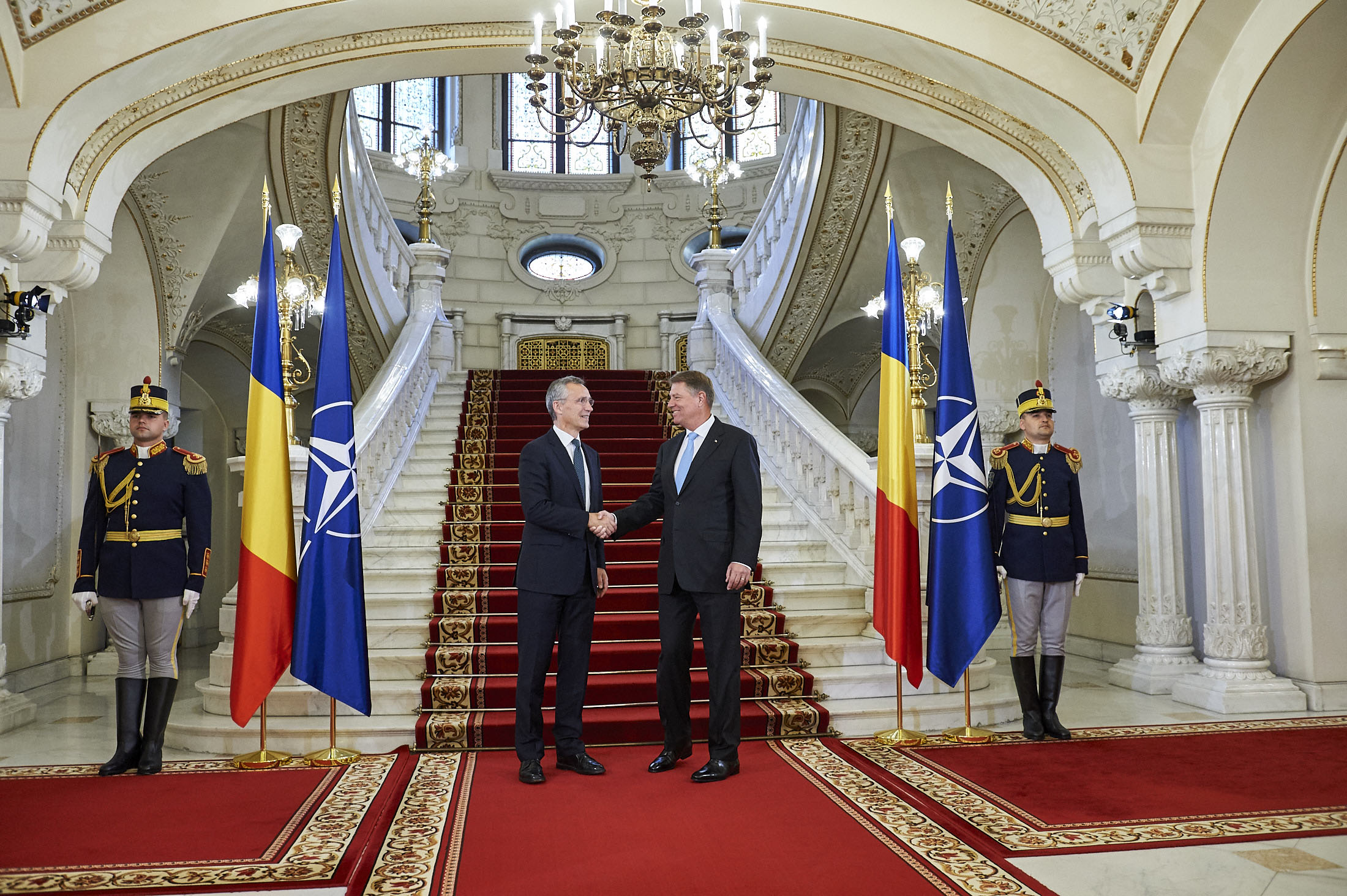 President of Romania, Klaus Iohannis (photo credit: NATO North Atlantic Treaty Organization/flickr)