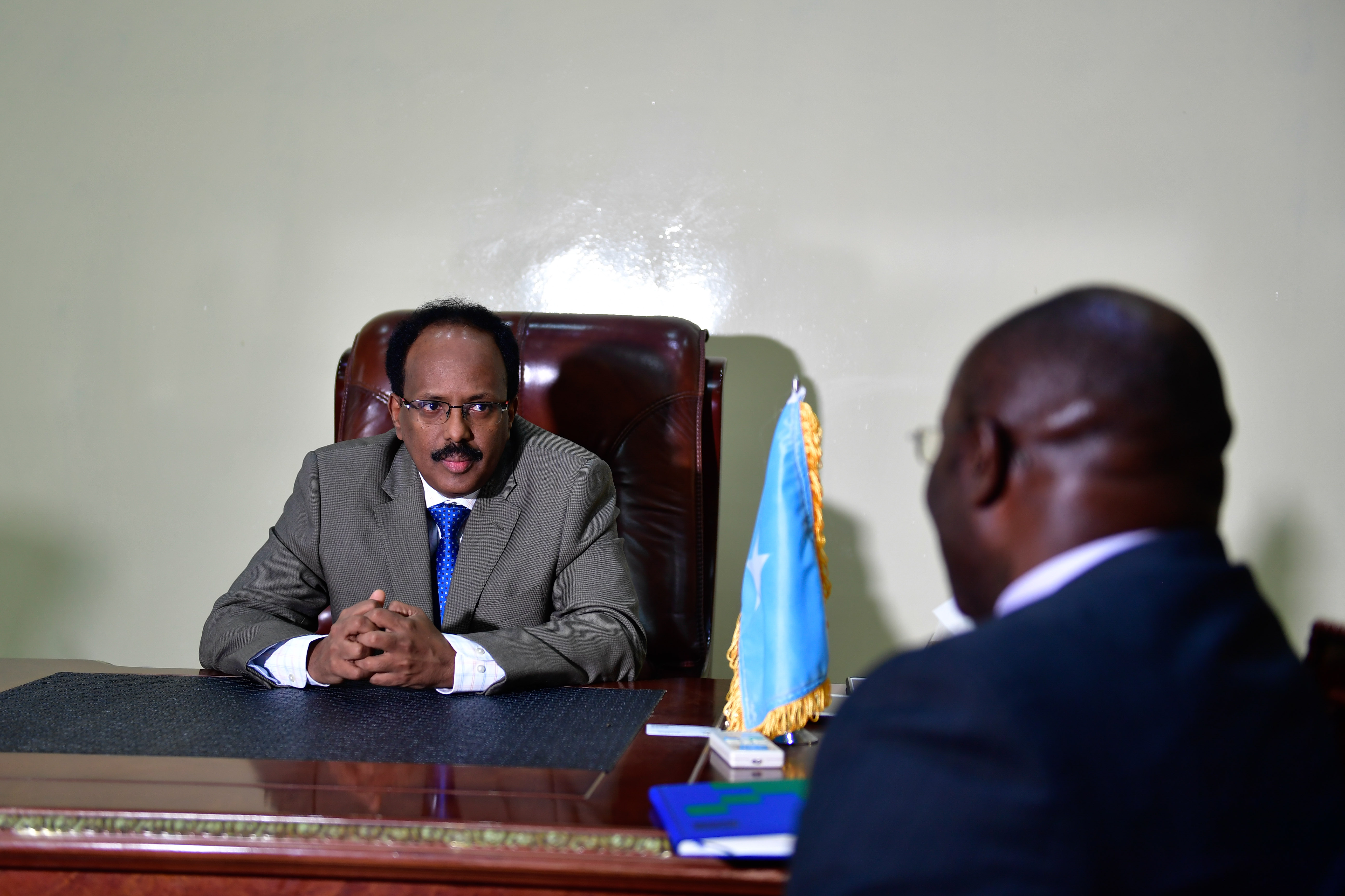 President Mohamed Abullahi Farmaajo of Somalia (photo credit: AMISOM Public Information/flickr)