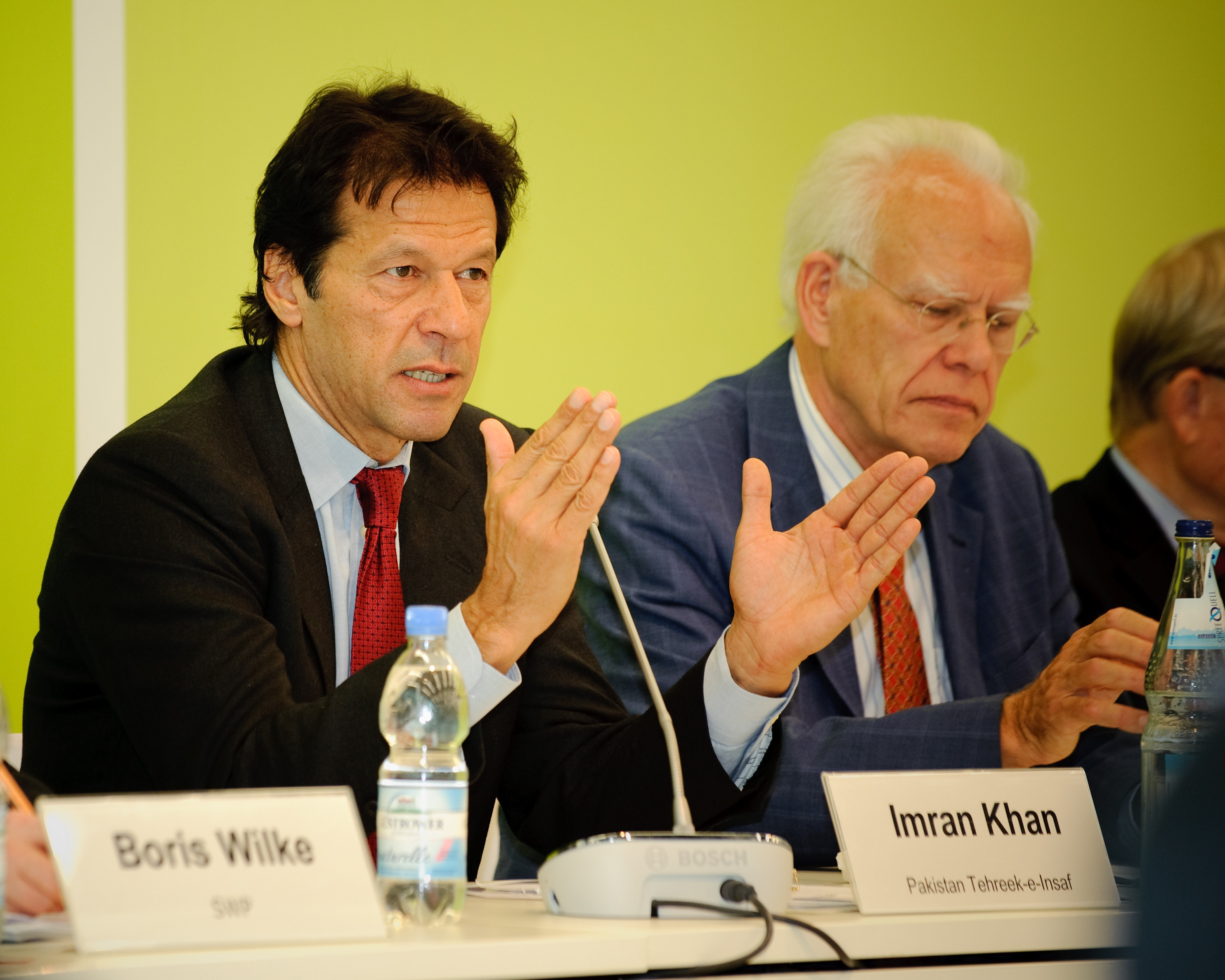 Prime Minister Imran Khan of Pakistan (photo credit: Heinrich-Böll-Stiftung/flickr)