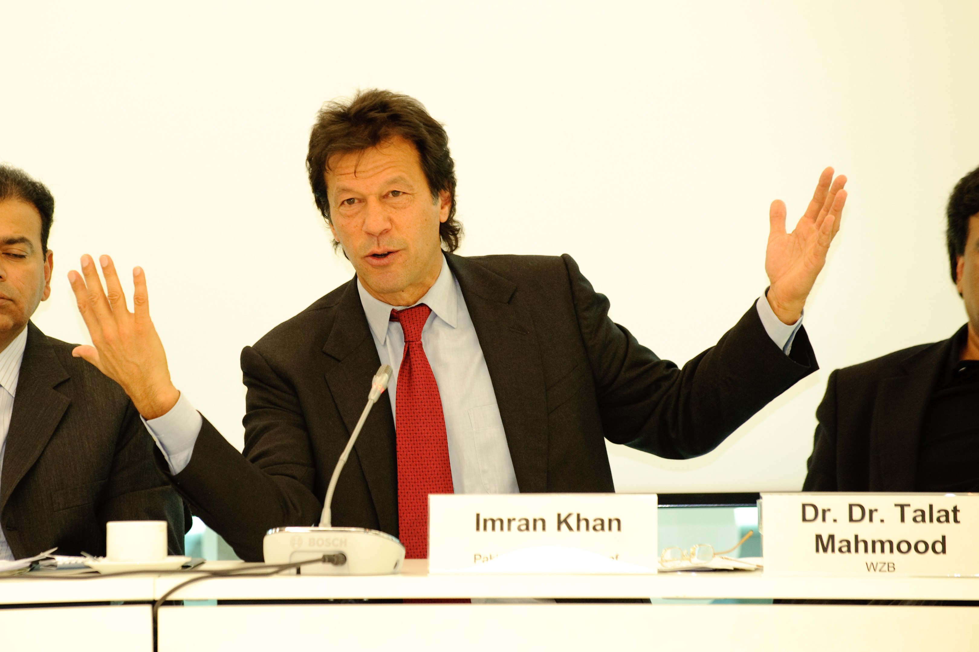 Prime Minister of Pakistan Imran Khan (photo credit: Heinrich-Böll-Stiftung/flickr)