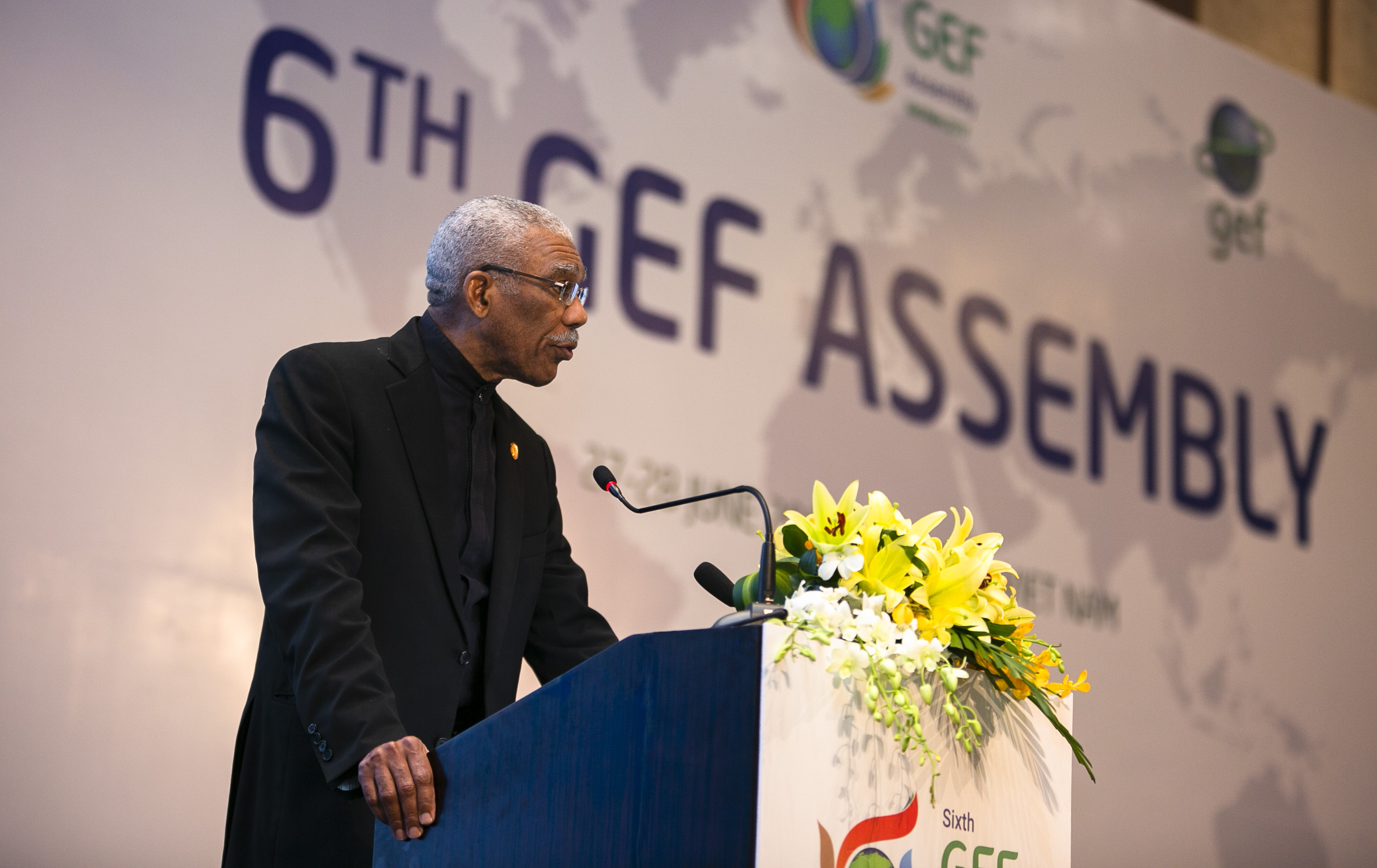 David Granger, President of Guyana (photo credit: Global Environment Facility/flickr)