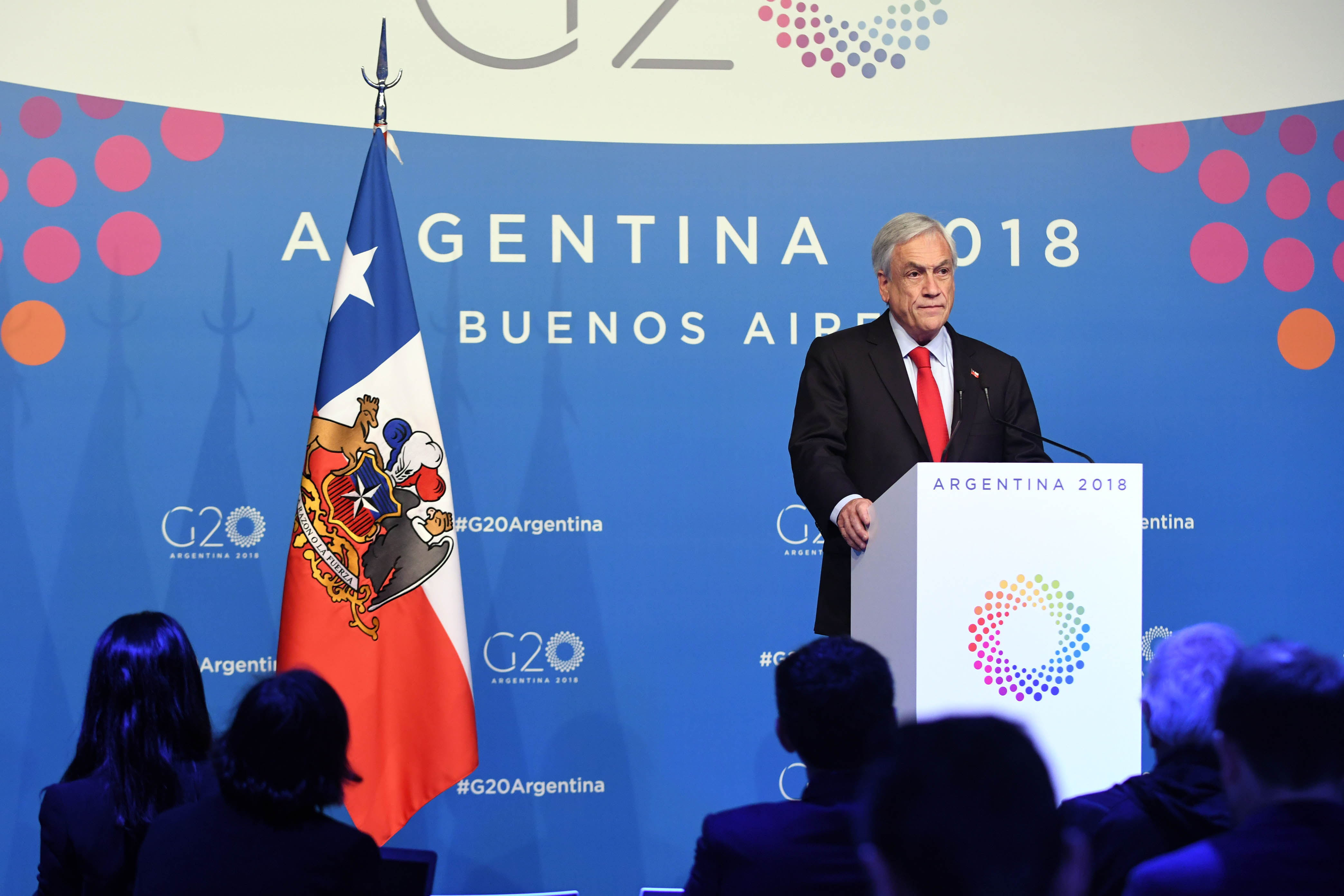 President Sebastián Piñera of Chile (photo credit: G20 Argentina/flickr)