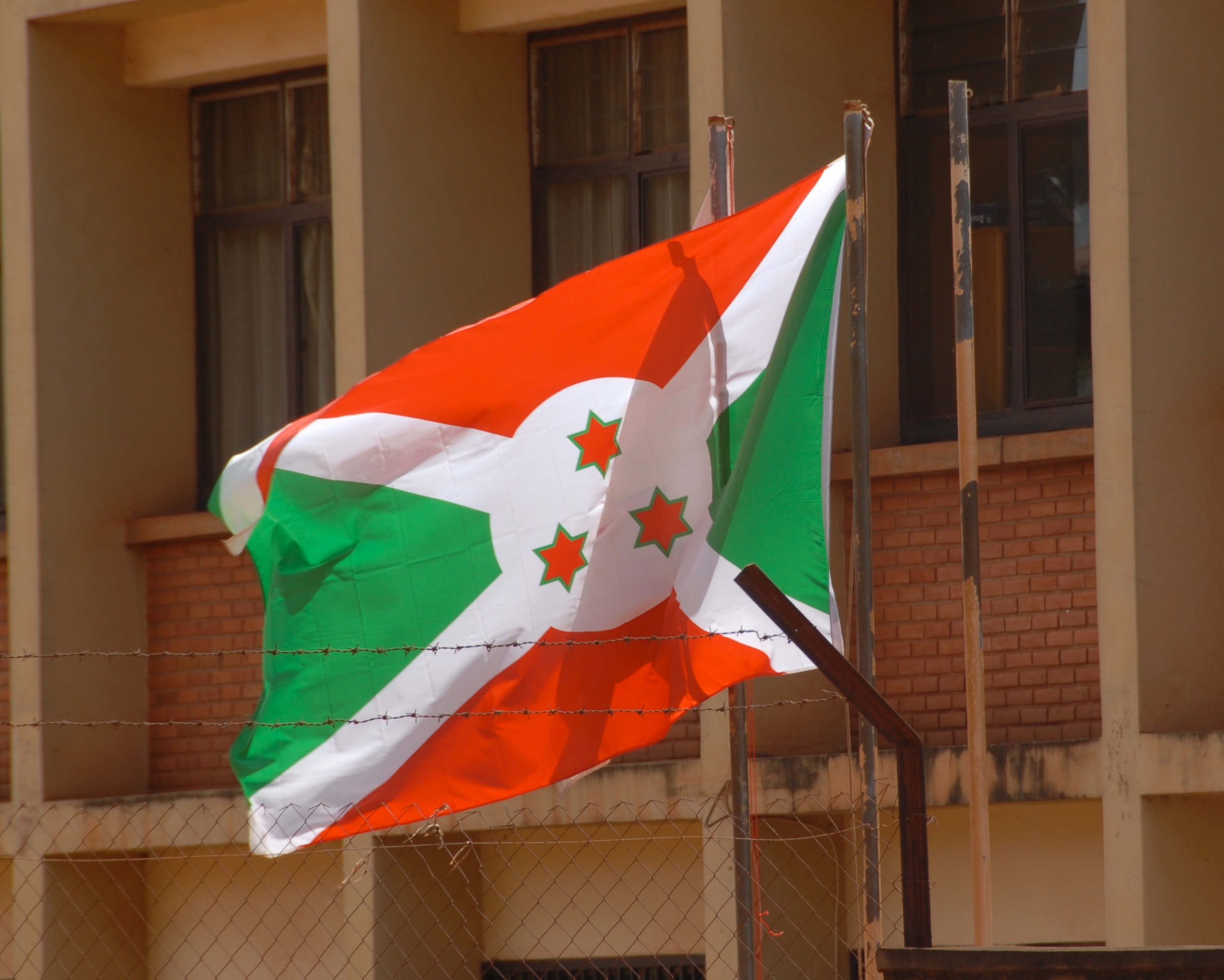 Flag of Burundi (photo credit: Dave Proffer/flickr)
