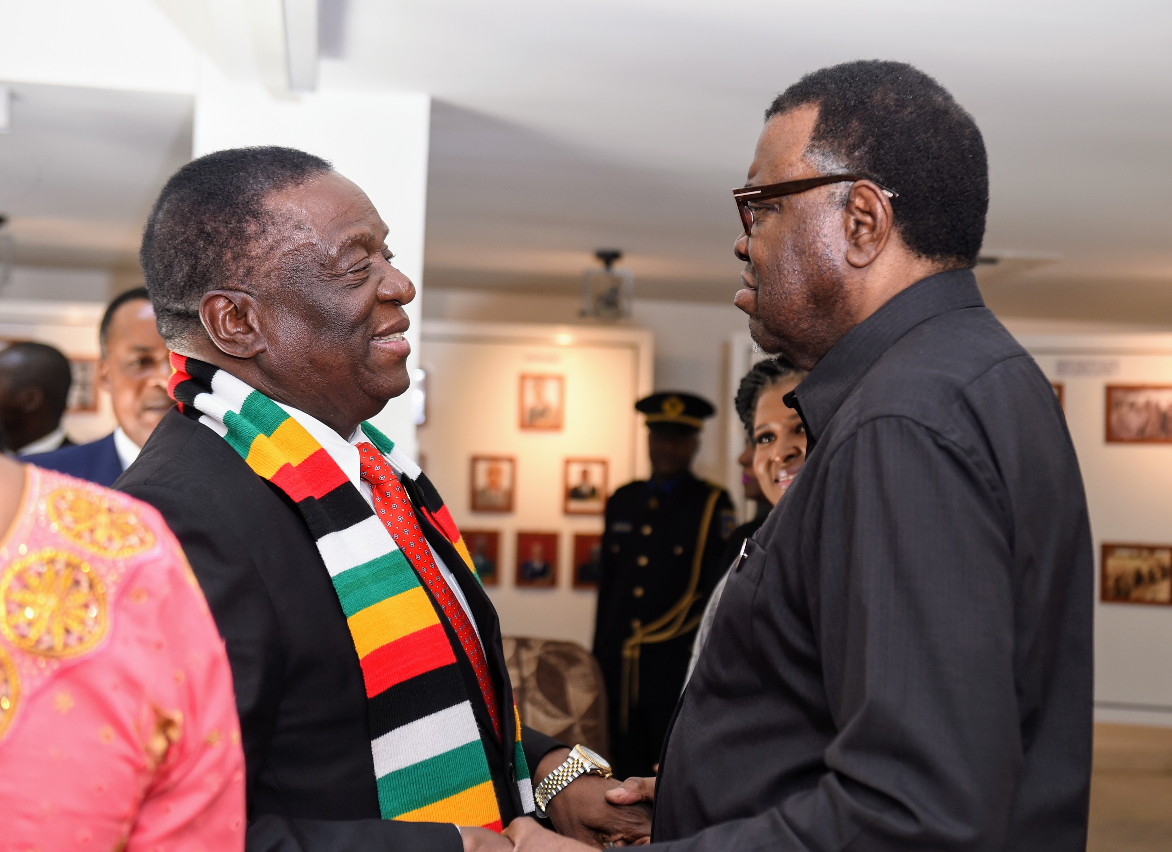 President of Zimbabwe Emmerson Mnangagwa (photo credit: GovernmentZA/flickr)