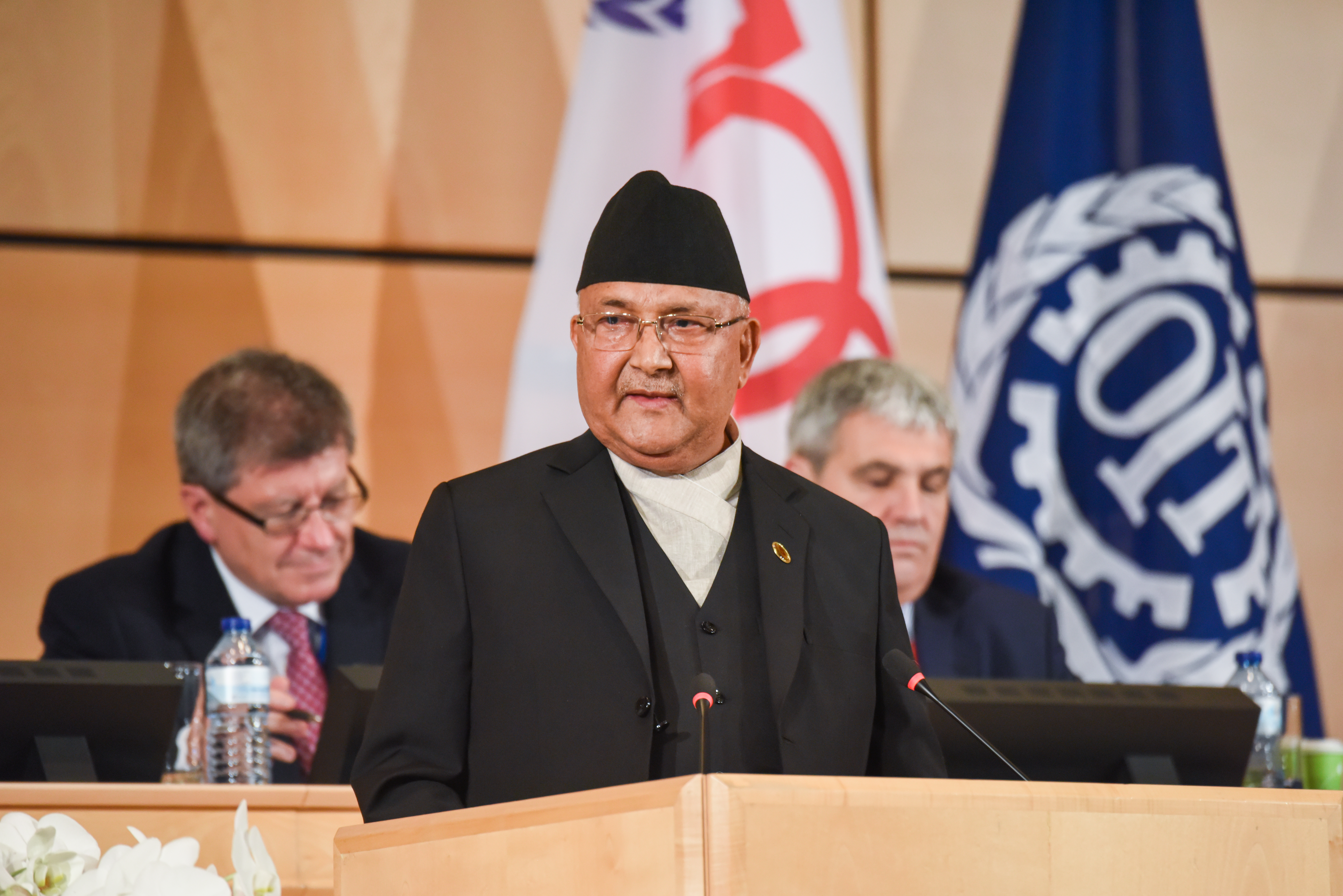 Prime Minister Khadga P. Sharma Oli of Nepal (photo credit: International Labour Organization ILO/flickr)