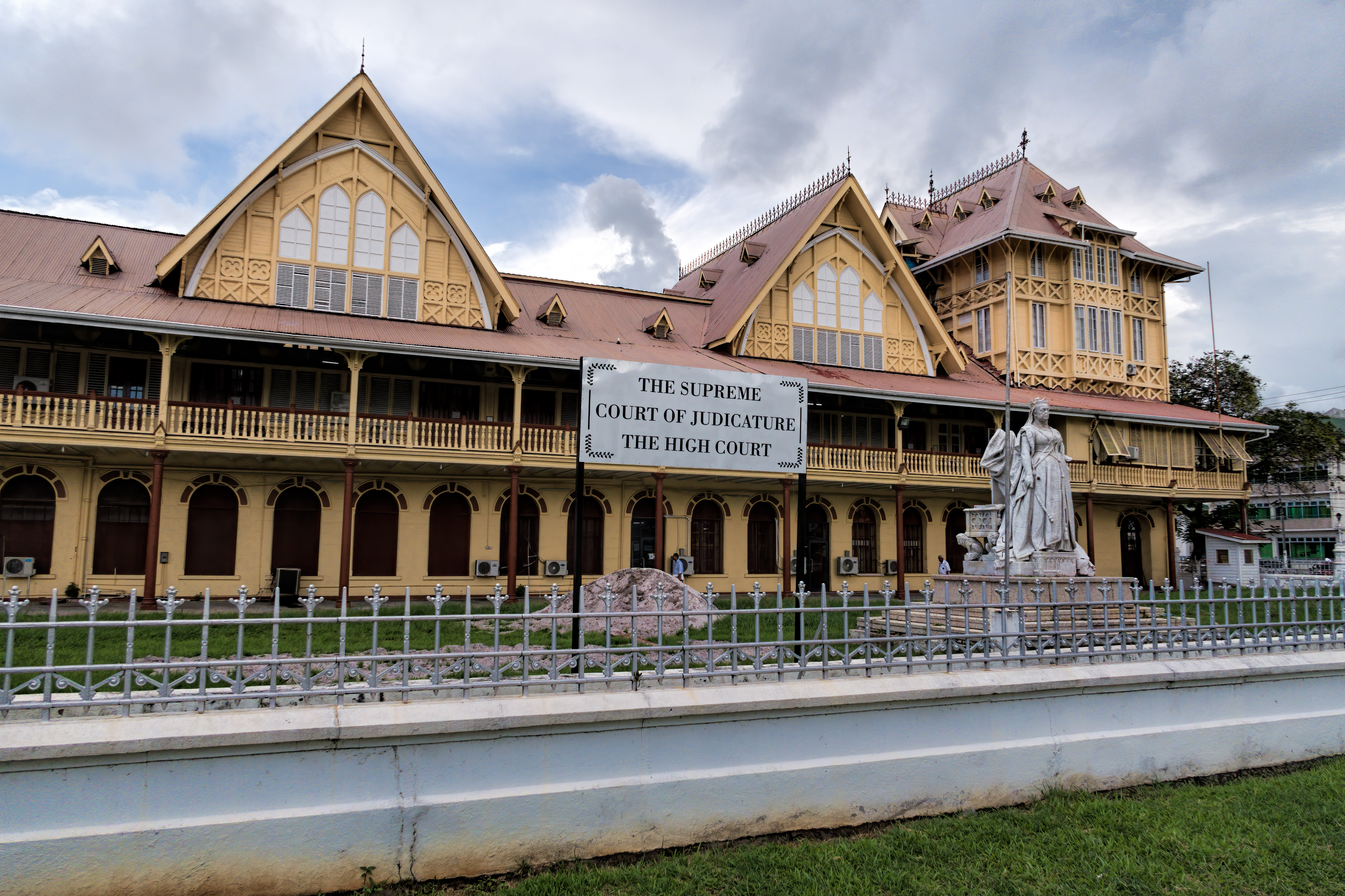 High Court of Guyana (photo credit: Dan Lundberg/flickr)