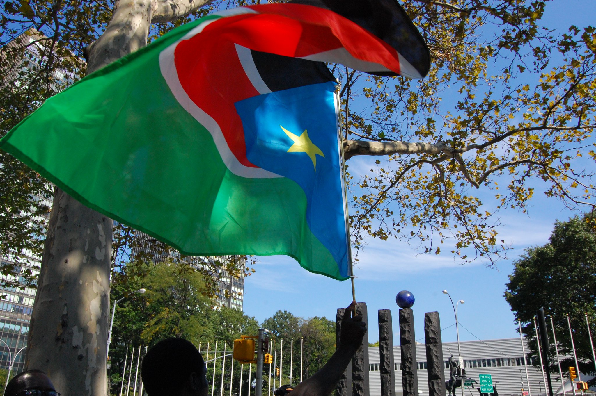 Flag of South Sudan (credit: Martha Heinemann via Flickr)