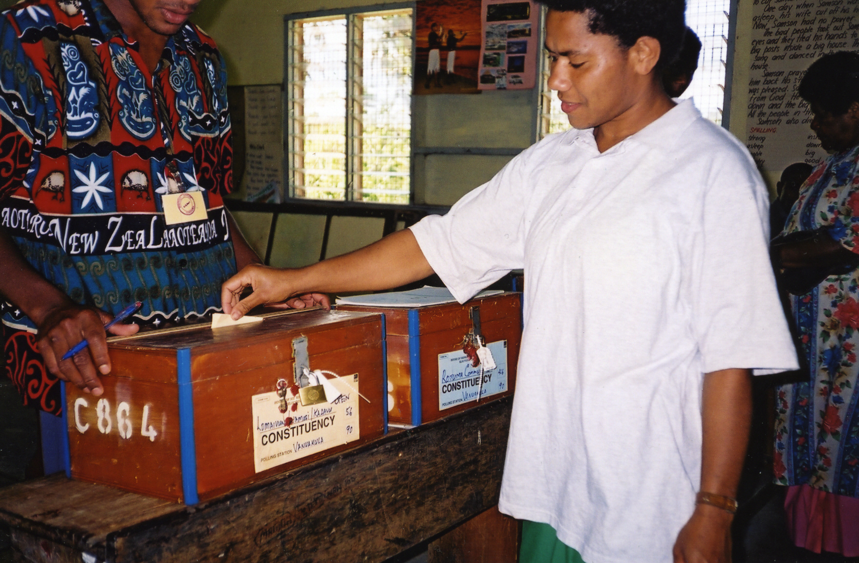 2001 General Elections in Fiji (photo credit: Commonwealth Secretariat/flickr)