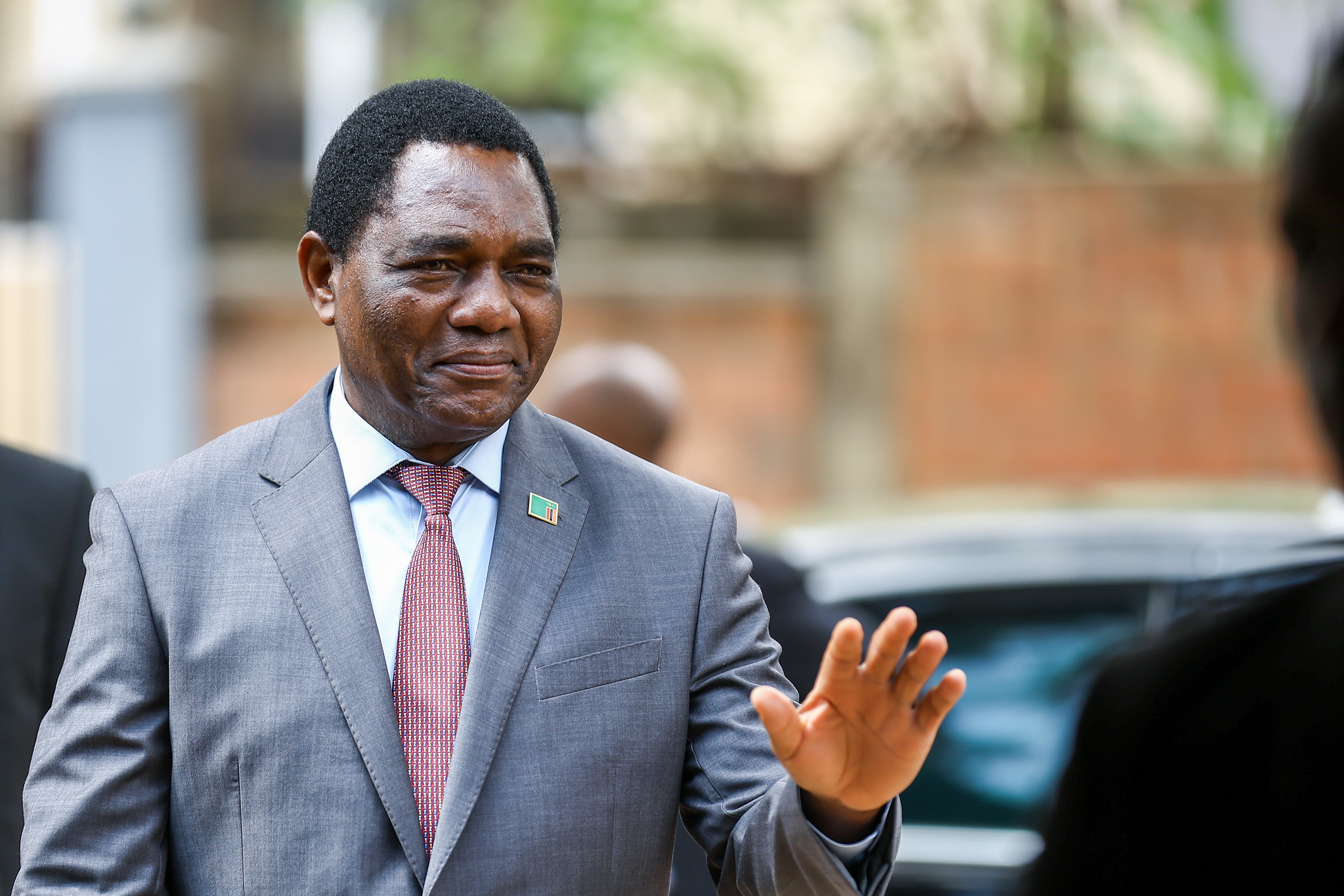 Zambia's President Hakainde Hichilema (credit: Olivier Mugwiza via The New Times on Flickr)