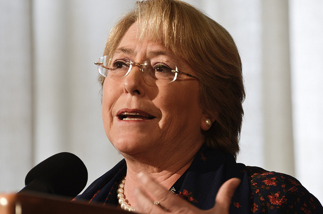 Michelle Bachelet, President of Chile (Photo credit: UN Women/ Flickr)