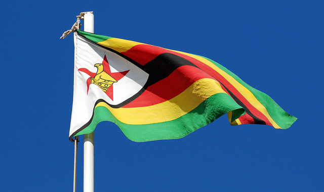 The flag of Zimbabwe (Photo credit: Flickr)