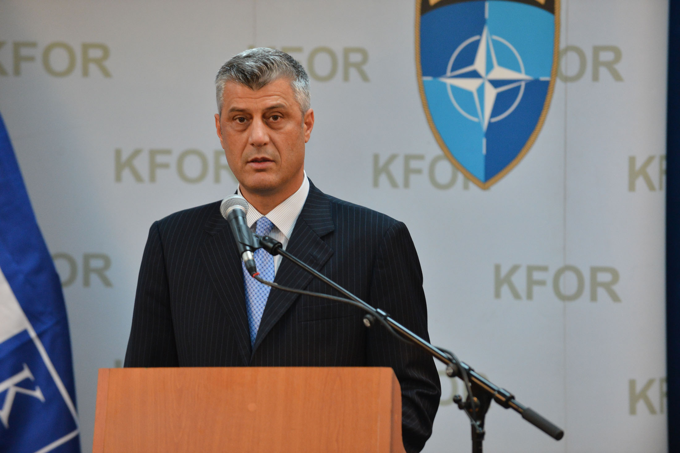President of Kosovo Hashim Thaci (photo credit: NATO North Atlantic Treaty Organization/flickr)