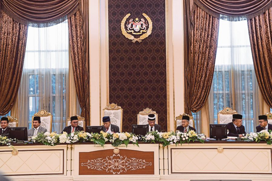 2019 meeting of the Conference of Rulers (photo credit: fotoBERNAMA)