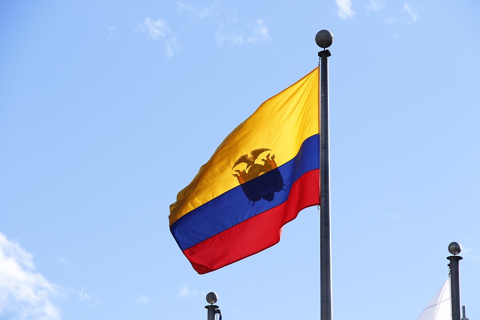 Flag of Ecuador (photo credit: pixabay)
