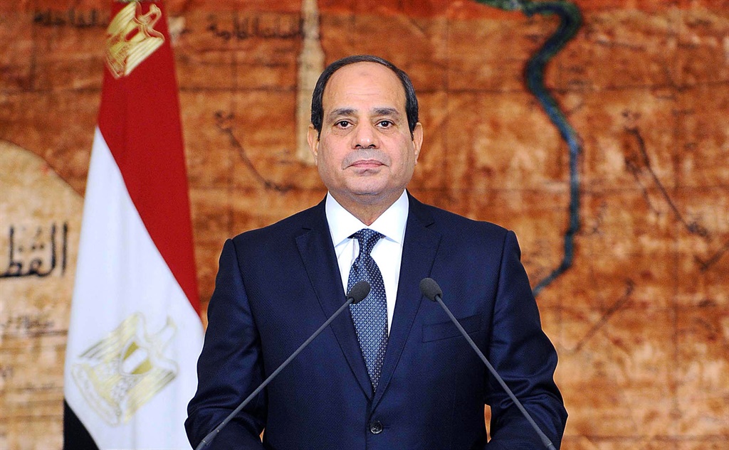  Egyptian President Abdel Fattah al-Sisi (photo credit: AFP)