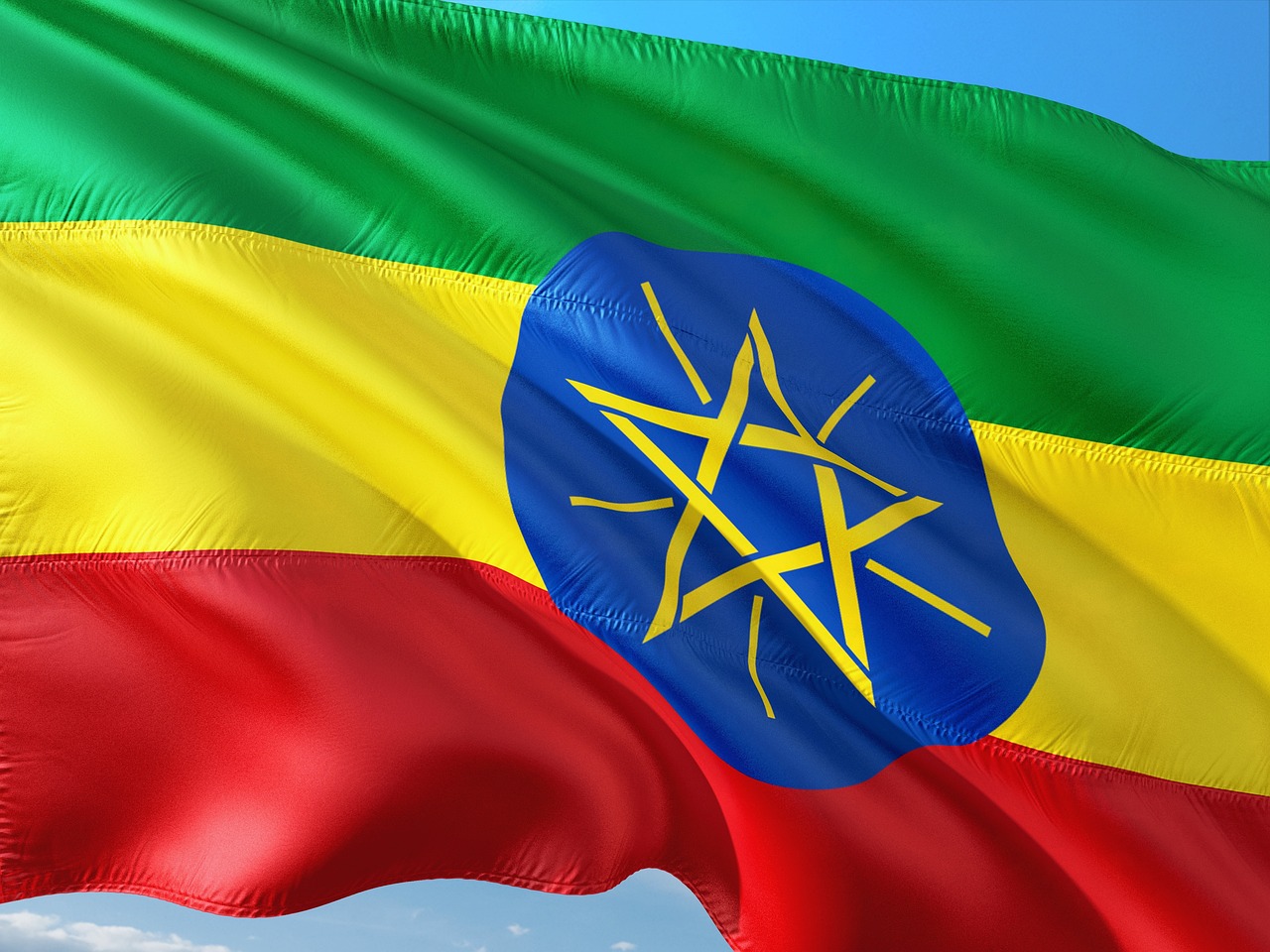 Flag of Ethiopia (photo credit: jorono via pixabay)
