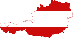 Flag-map of Austria (photo credit: Artur Jan Fijałkowski/Wikimedia/WarX)