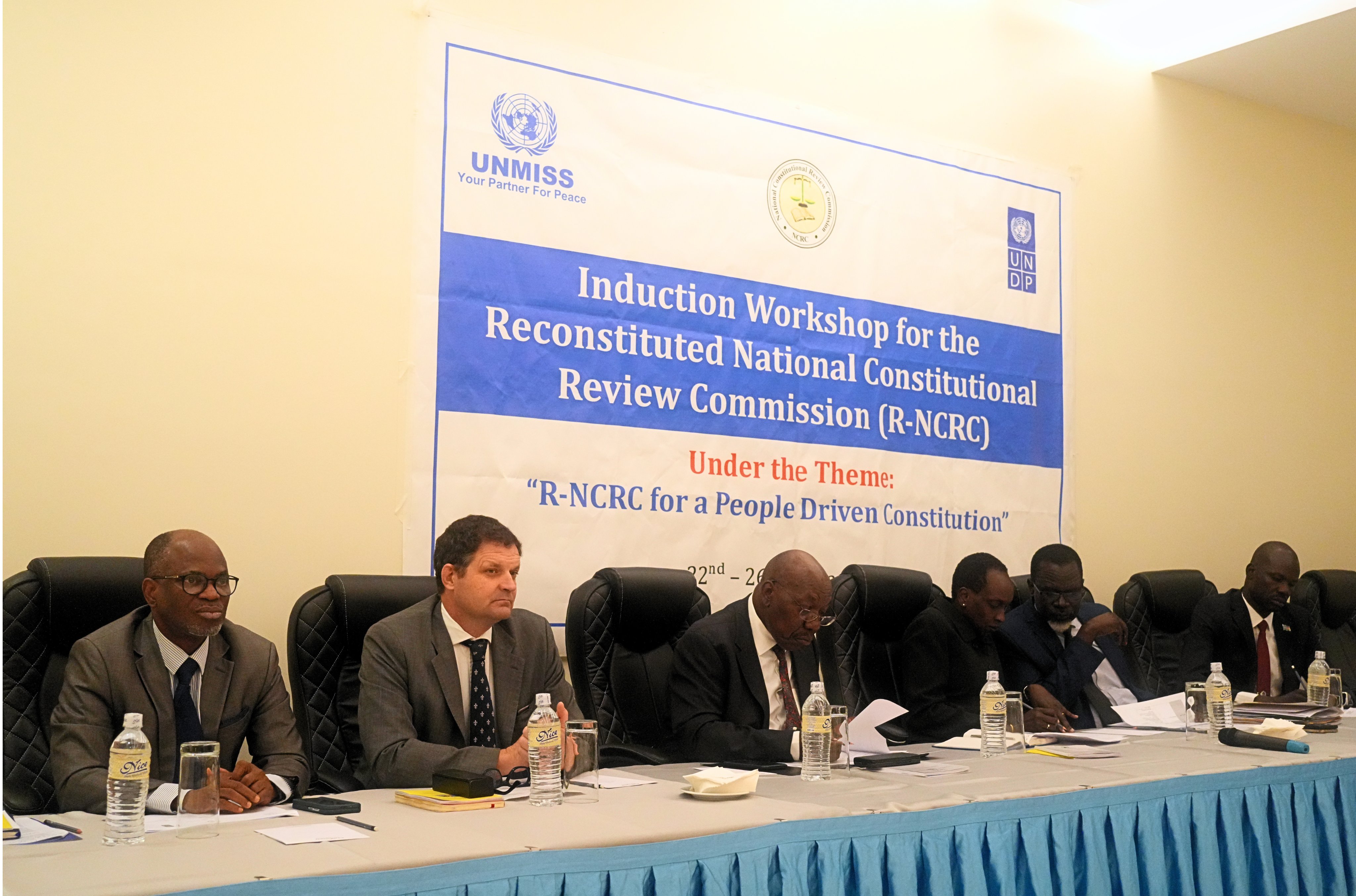 Induction workshop for NCRC (photo credit: UNDP South Sudan via X)