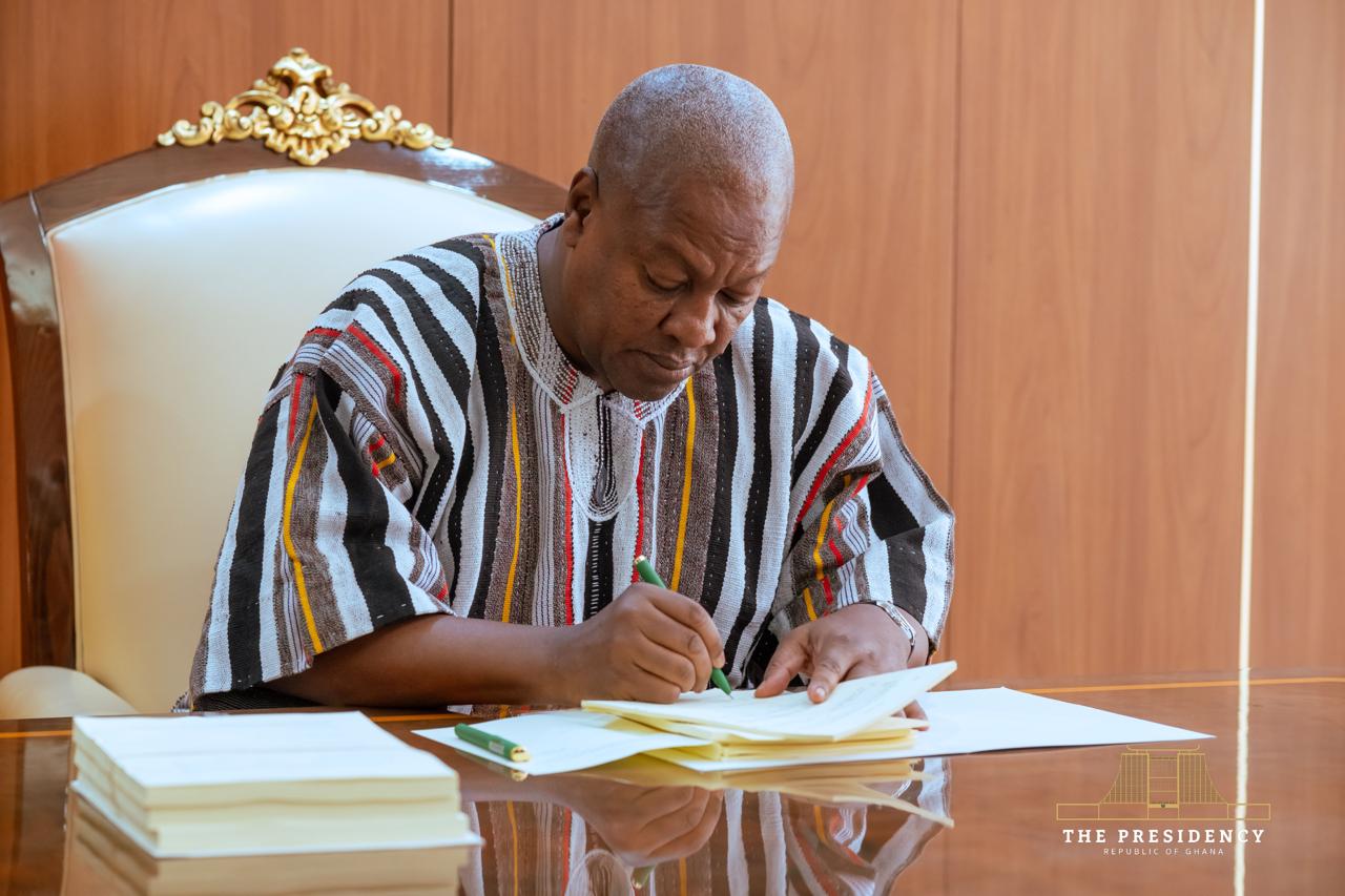 President of Ghana, John Dramani Mahama (credit: website of the Presidency of the Republic of Ghana)