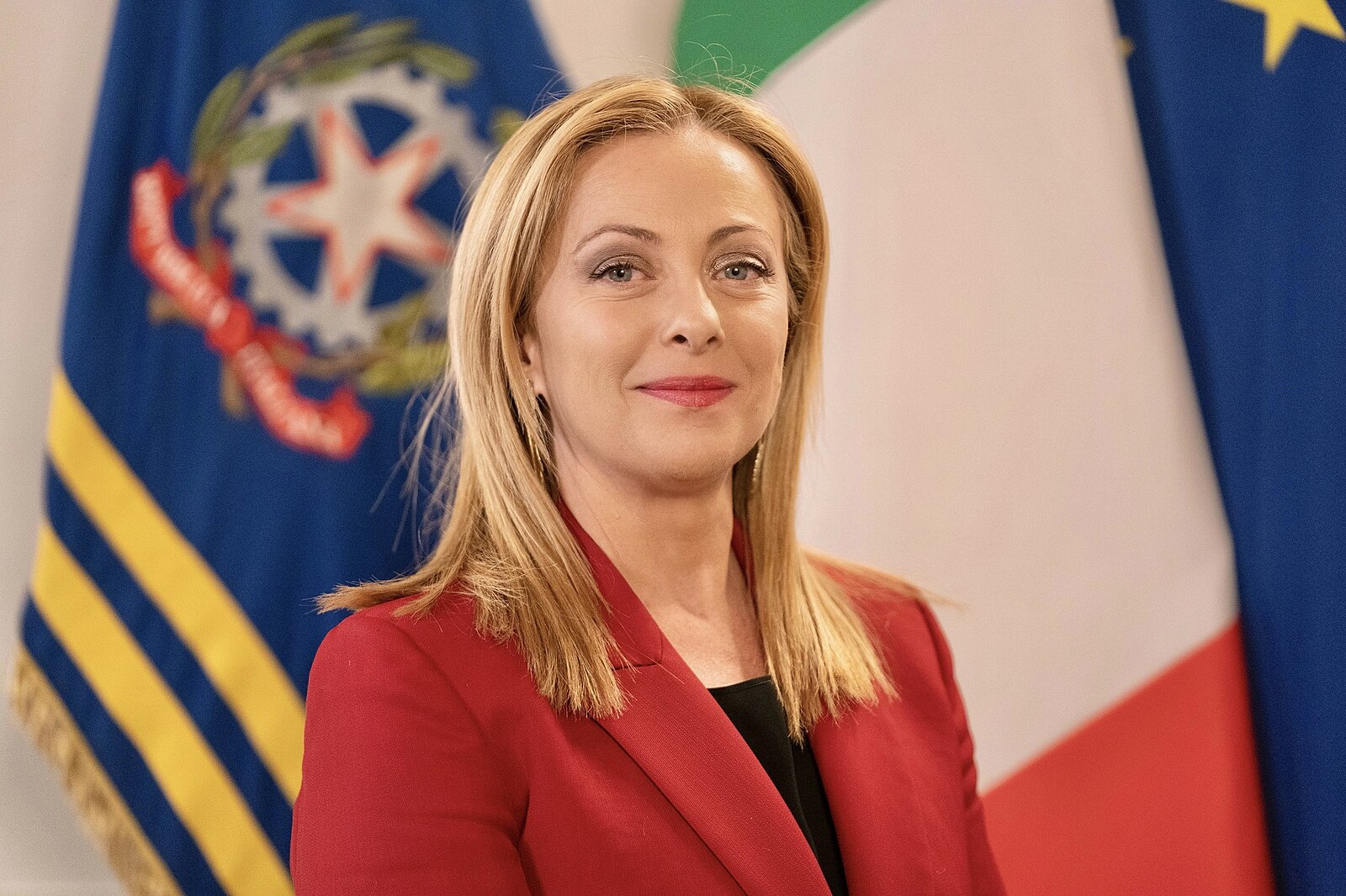 Prime Minister of Italy, Giorgia Meloni (credit: Governo italiano via Wikimedia Commons)
