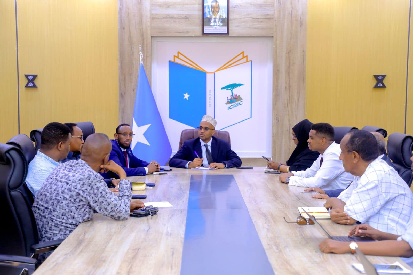 Meeting of Somalia's Independent Constitutional Review and Implementation Commission (credit: Commission via icric.gov.so)