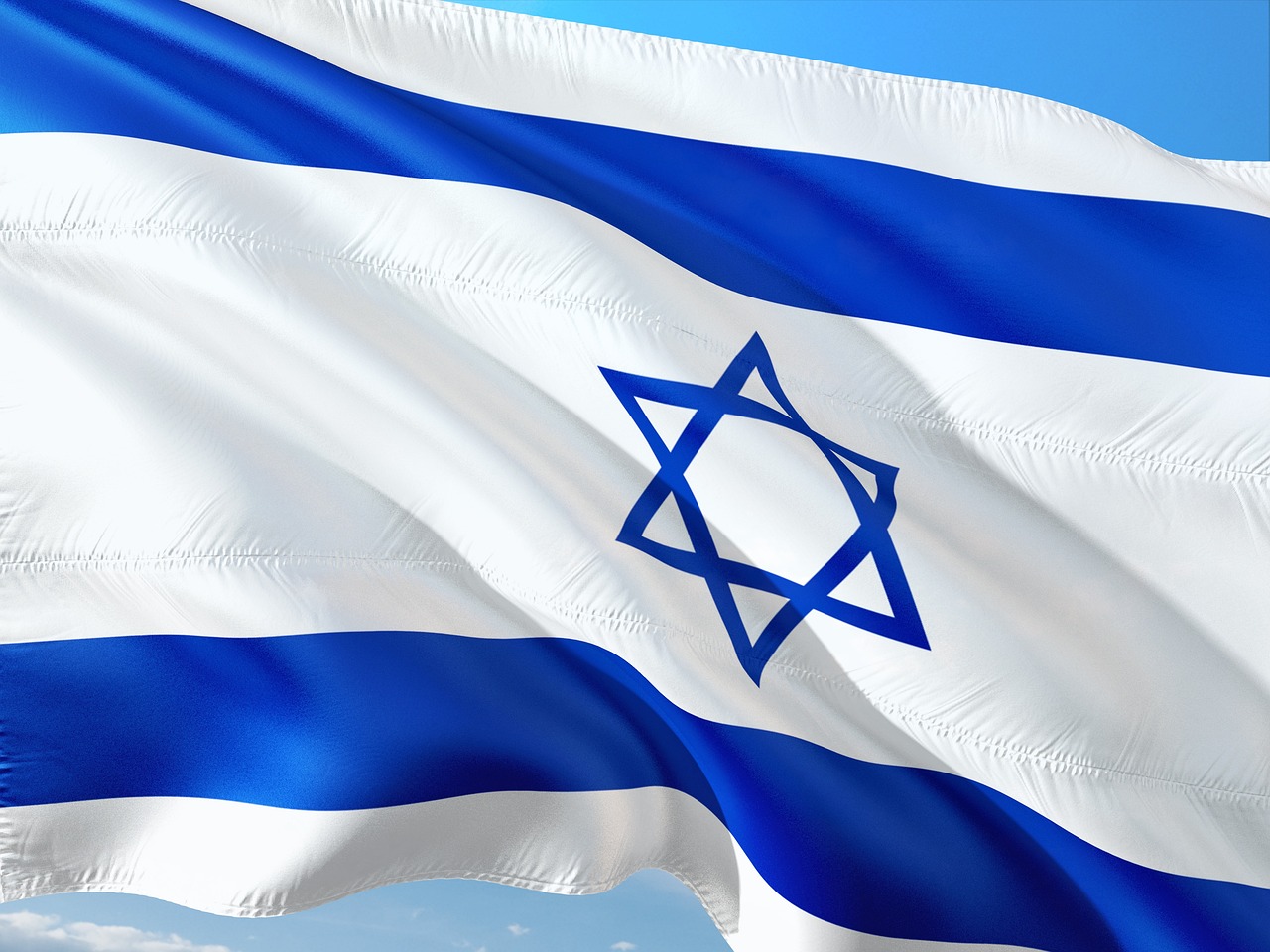 Flag of Israel (photo credit: jorono via pixabay)