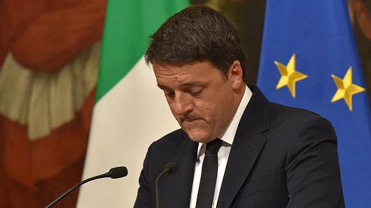 Italy's Prime Minister Matteo Renzi (photo credit: Andreas Solaro | AFP | Getty Images)