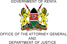 Logo of Office of Kenyan Attorney General and Department of Justice