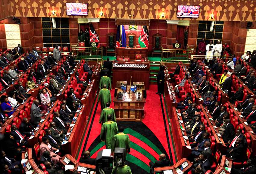Kenyan Parliament (photo credit: Citizen Digital)