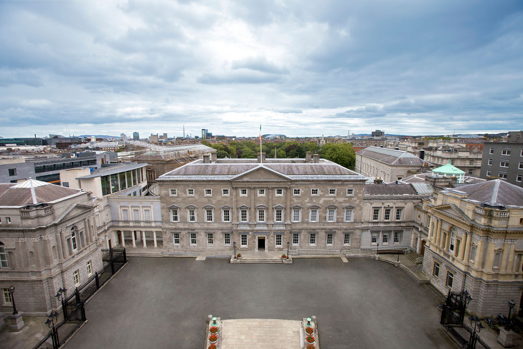 Parliament buildings in Ireland (photo credit: oireachtas.ie)