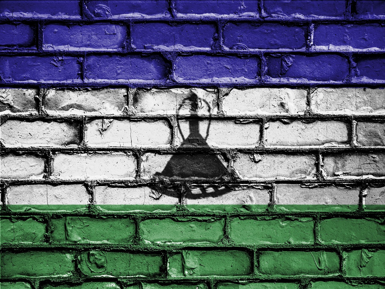 Flag of Lesotho (photo credit: David_Peterson via pixabay)