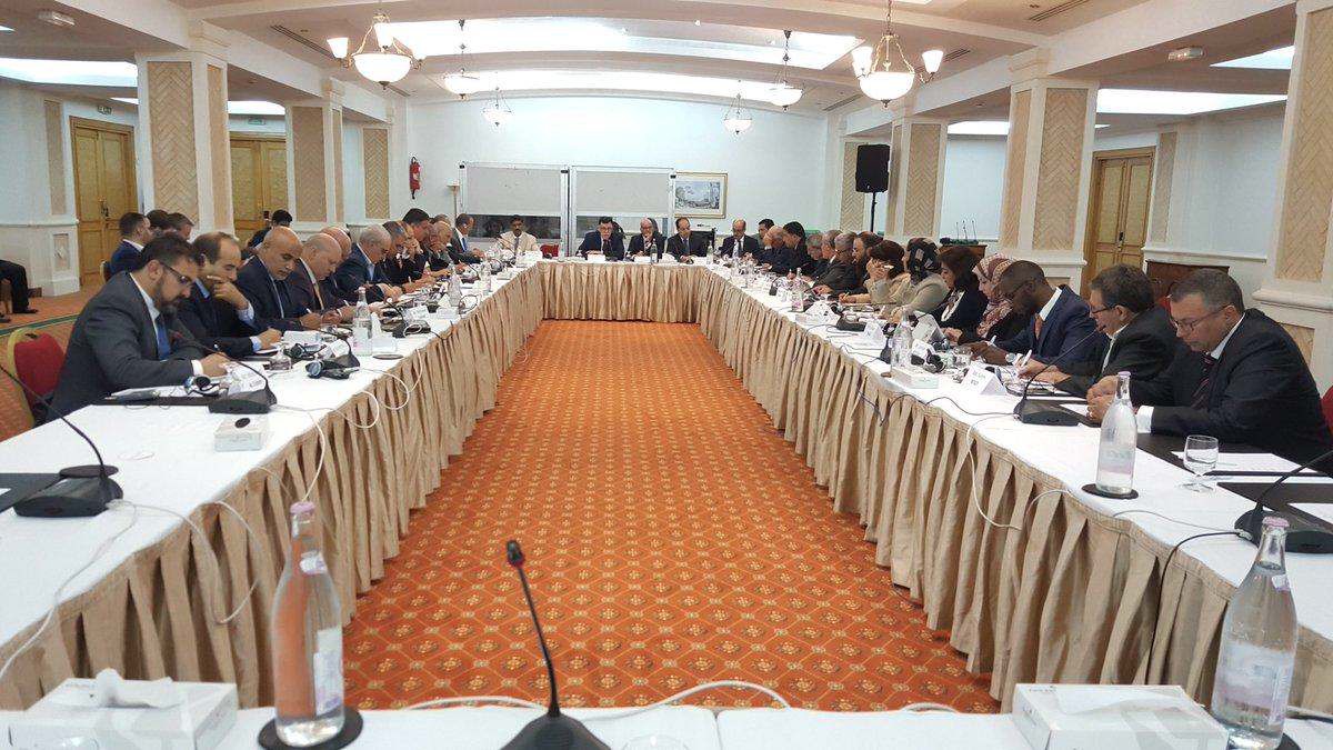 Meeting of the Political Dialogue Committee (photo credit: Libya Observer)