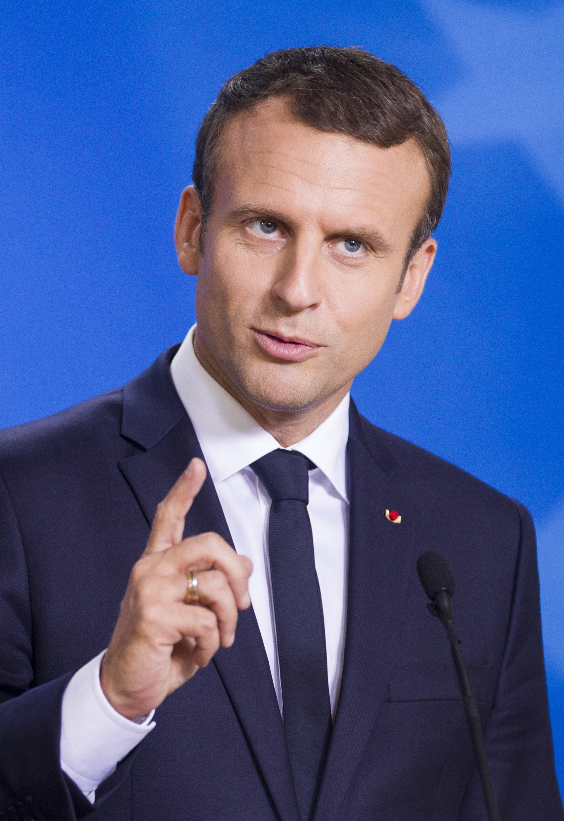 President Emmanuel Macron (photo credit: European Council/Flickr)