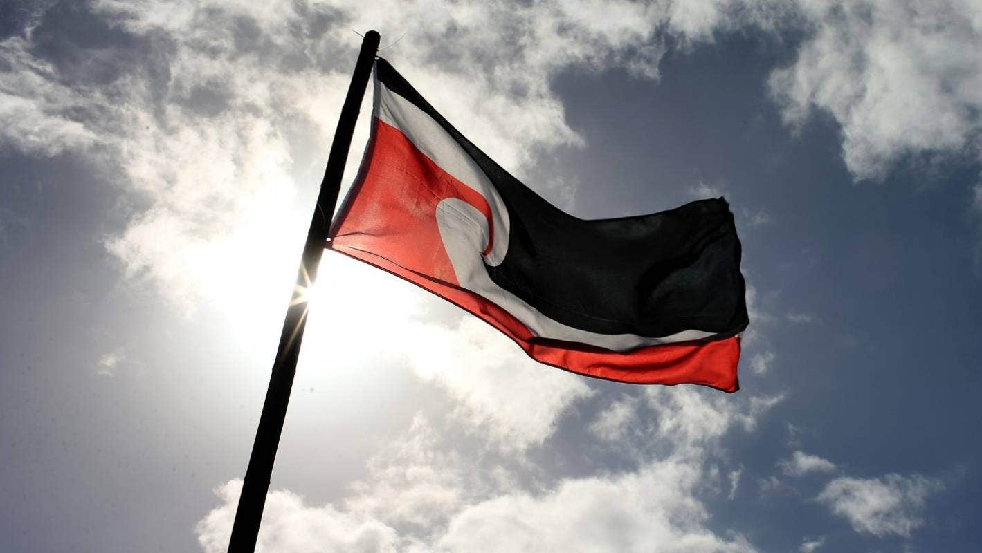 National Māori Flag (Tino Rangatiratanga) (photo credit: Getty Images)