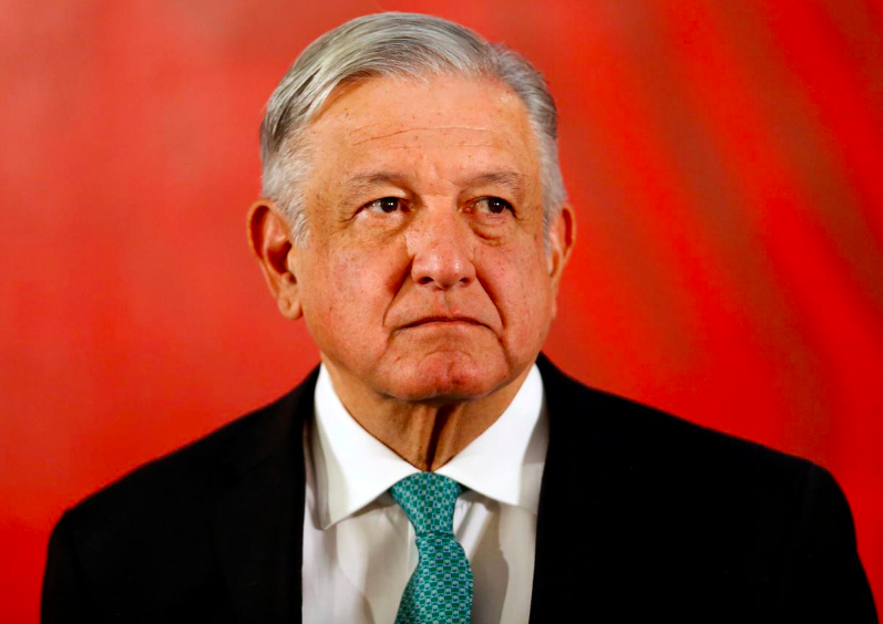 Mexico's President Andres Manuel Lopez Obrador (photo credit: Reuters / Gustavo Graf)